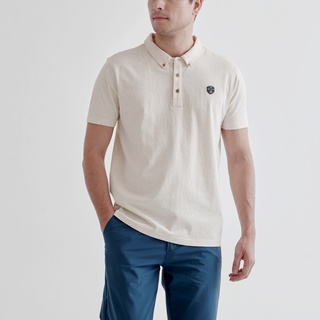 Khaki Bros - Polo T-Shirt - เสื้อโปโลแขนสั้น - KM22K044 - Beige