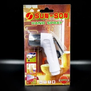 หัวฉีดชำระ หัวชำระ ที่ฉีดก้น (เฉพาะหัว) ยี่ห้อ sun-son มาตรฐาน มอก.พลาสติก ABS กดง่าย