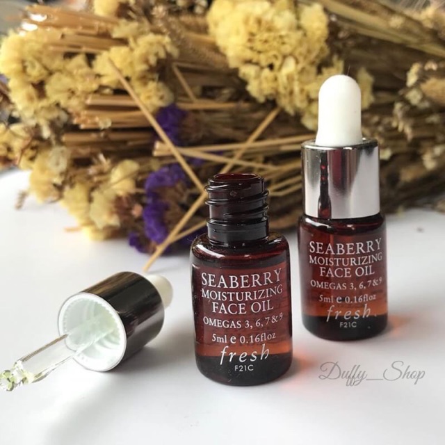 fresh seaberry moisturizing face oil