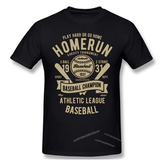 Homerun เสื้อยืดเบสบอล สําหรับผู้ชาย ผู้หญิงS-5XL