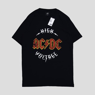 เสื้อยืด Band - Hnm Acdc - พรีเมี่ยม