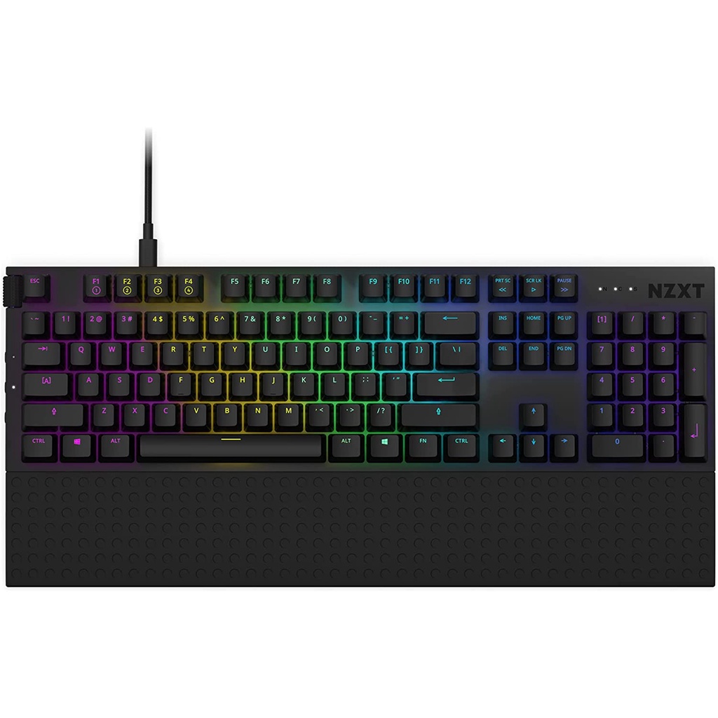 (US) NZXT Function Full-Size PC Gaming Mechanical Keyboard Warranty: 2 Years