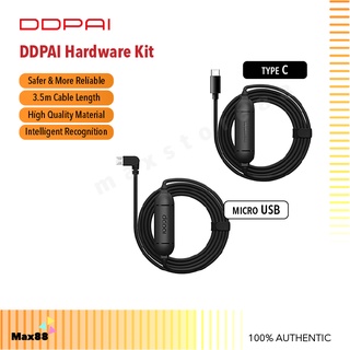 Ddpai ชุดฮาร์ดแวร์ สําหรับกล้อง DDPAI Mini 5 Z40 Z50 N3 M5S E3 Micro USB Type-C USB-C 3.5 ม.