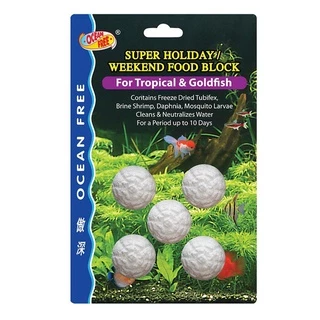 Super Holiday Weekend Food Block (อาหารปลาวันหยุด ปลาไม่อด แม้ไม่อยู่บ้าน)