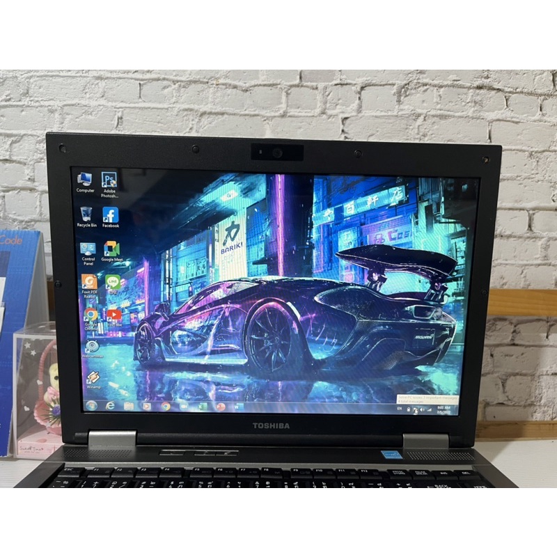 Toshiba S300M แรม4gb แบตเก็บไฟ โน๊ตบุ๊คมือ2 มีบริการเก็บเงินปลายทาง ...