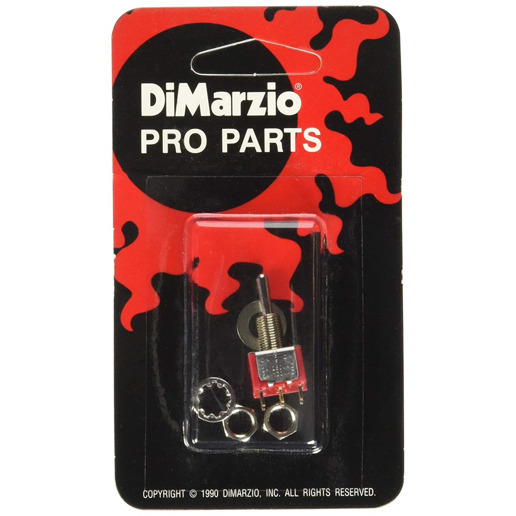 Dimarzio สวิตช์เปิด / ปิด / ปิด DPDT ขนาดเล็ก 3 ตําแหน่ง
