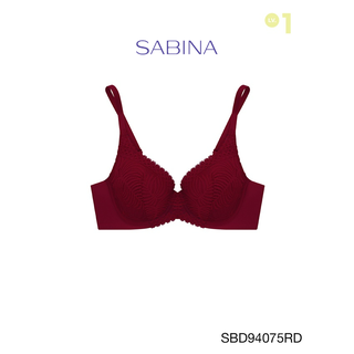 Sabina เสื้อชั้นใน มีโครง รุ่น Perfect Bra รหัส SBD94075RD สีแดงเข้ม