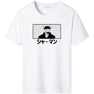 เสื้อยืดผ้าฝ้ายพิมพ์ลายแฟชั่น เสื้อยืด พิมพ์ลายโลโก้อนิเมะ Jujutsu Kaisen Gojo Satoru