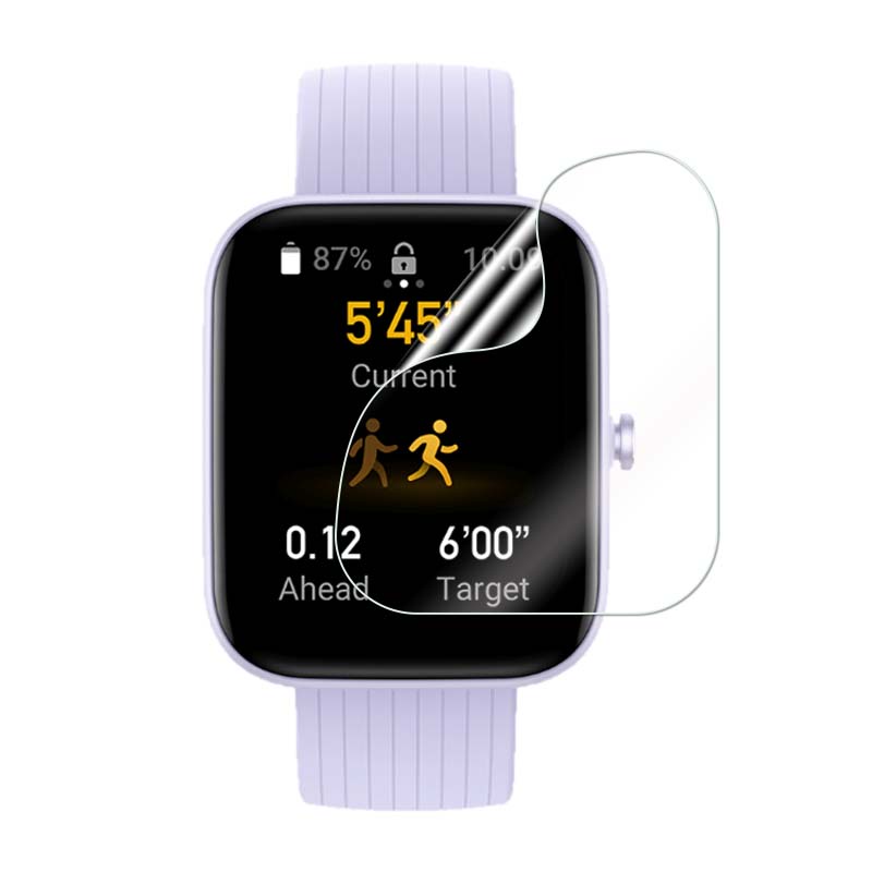 สําหรับ Amazfit Bip 3 สมาร์ทวอทช์ Ultra ใส บาง ป้องกันรอยขีดข่วน นิ่ม TPU ฟิล์มไฮโดรเจล ป้องกันหน้าจอ - ไม่ใช่กระจกนิรภัย