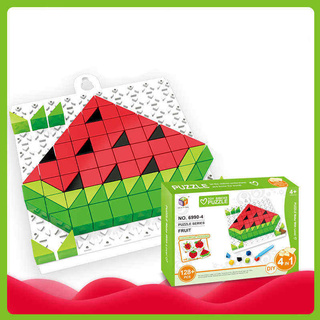 Sugar free 99 บาท ของเล่นตัวต่อพลาสติก Toy bricks puzzle 4 in 1 ฝึกทักษะและสมาธิให้กับเด็ก ๆ เหมาะกับ 4 ขวบขึ้นไป