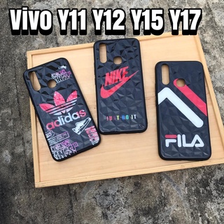 🇹🇭เคส3Dลายการ์ตูน Vivo Y11 Y12 Y15 Y17