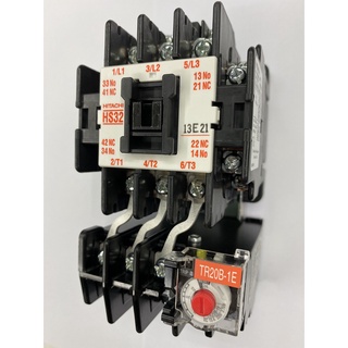 HITACHI HS32-T MAGNETIC CONTACTOR + OVERLOAD RELAY