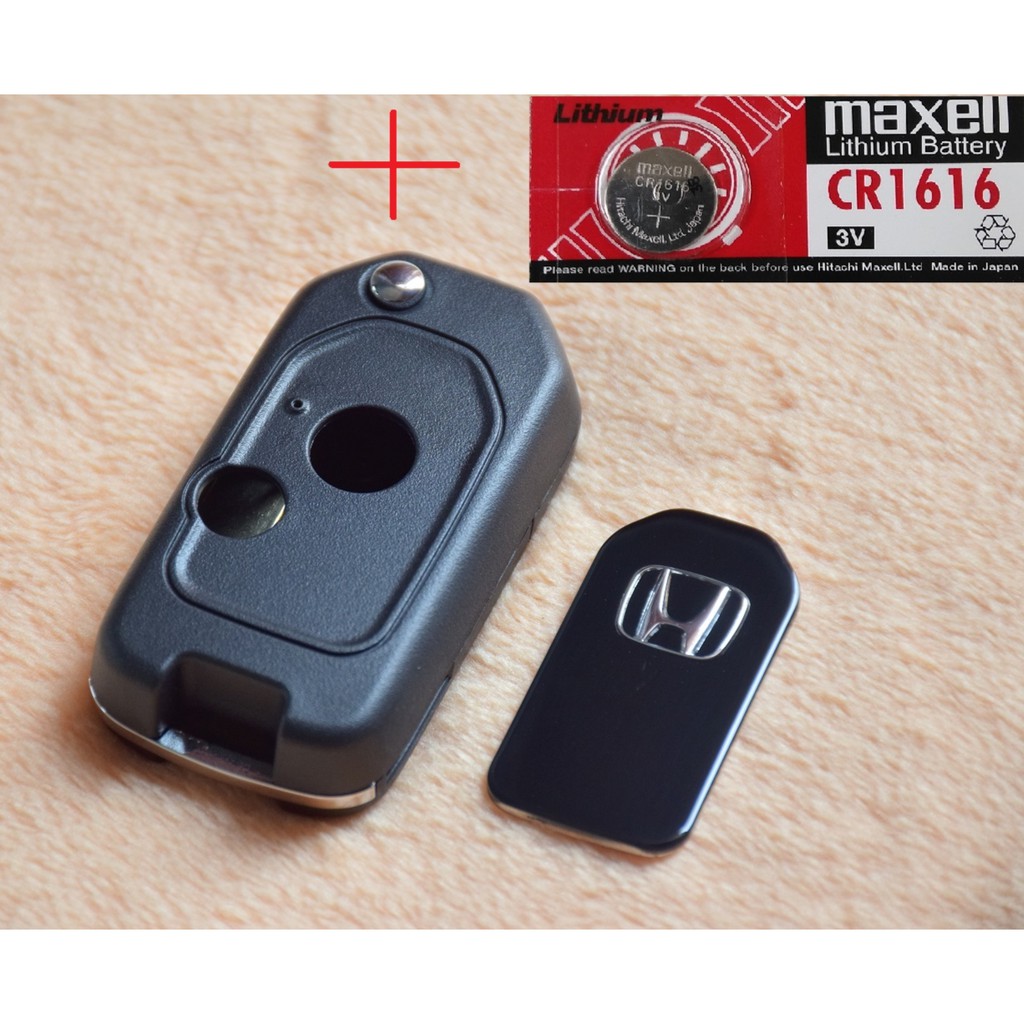 🔥ได้รับของในวันนั้น🔥 กรอบกุญแจ honda กรอบกุญแจพับ honda Jazz ,City ,Brio, Amaze, Civic ,CRV พร้อมโลโ