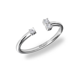 Zilvy - แหวนหญิงเพชรน้ำร้อย 0.06 กะรัต ตัวเรือนทองคำขาว (GR1199)