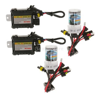 h7 55 w 12v hid ชุดหลอดไฟซีนอน 6000 k