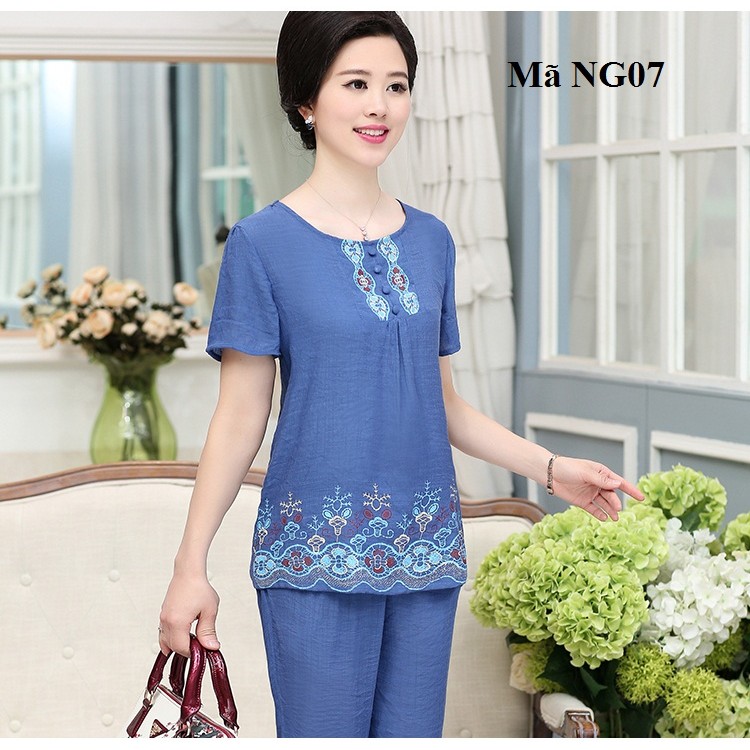 ชุดโฮมแวร์สําหรับผู้สูงอายุ NG07,NG08,NG09