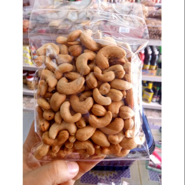 เม็ดมะม่วงหิมพานต์ อบเนย ไซต์ A. น้ำหนัก 500 g.
