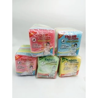 ฟองน้ำล้างจาน ฟองน้ำหุ้มตะข่าย ฟองน้ำทำความสะอาด 1*8