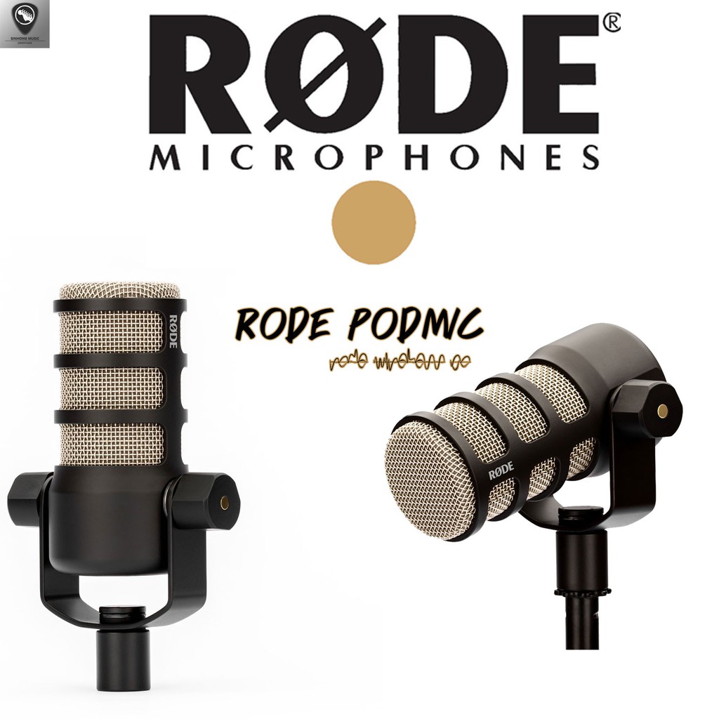 ไมโครโฟน Rode Podmic Dynamic Podcadting Microphone