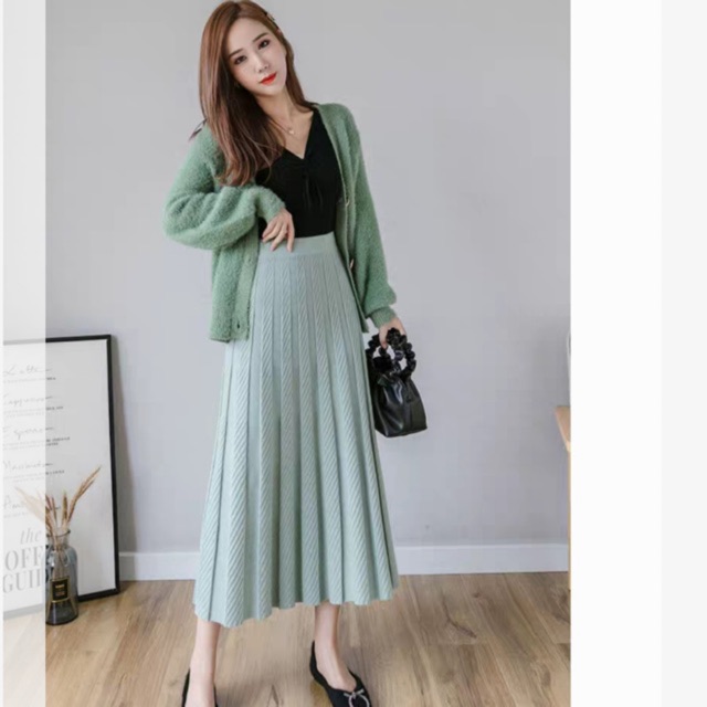 กระโปรงผ้าถักพอลล่านําเข้า 1911 3M