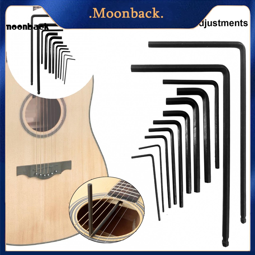 <Moonback> ชุดประแจหกเหลี่ยมสําหรับกีตาร์