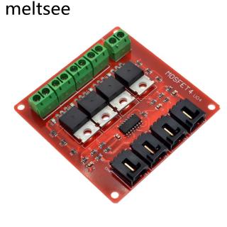 four channel 4 ช่องสวิตช์โมดูล IRF540 irf 540 v 4 . 0+mosfet สําหรับ arduino dcm