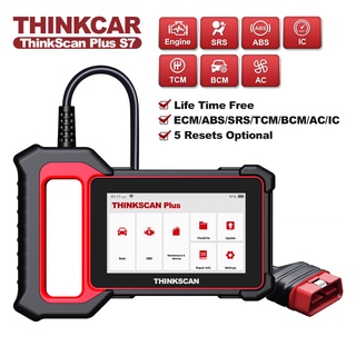 Thinkcar Thinkscan Plus S2 S4 S7 OBD2 เครื่องสแกนเนอร์วินิจฉัยรถยนต์ DPF Reset OBD2 Code Reader Full System Free Update Automotive Diagnostic Tool