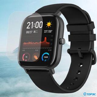 แผ่นฟิล์มใสป้องกันรอยหน้าจอ 1 ชิ้นสําหรับ huami amazfit gts