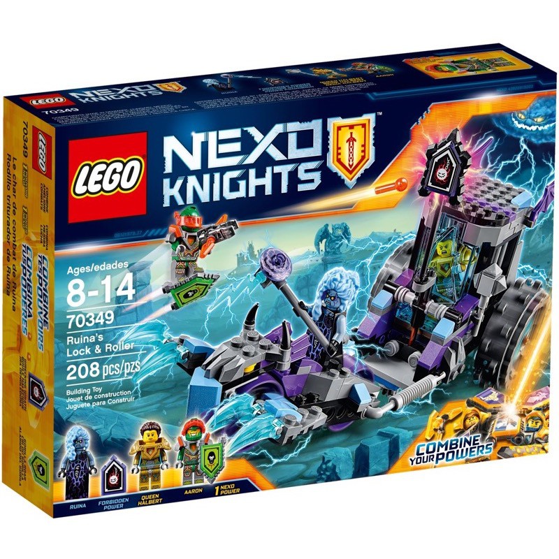 เลโก้แท้ LEGO Nexo Knights 70349 Ruina's Lock &amp; Roller