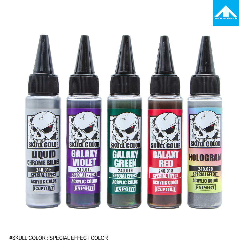 สีแอร์บรัช SKULL COLOR SPECIAL EFFECT สำเร็จรูปพร้อมใช้งาน