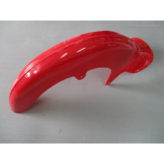 HONDA C100 CA100 C105 CA105 C102 CA102 "RED" FRONT FENDER // บังโคลนหน้า พลาสติก สีแดง สินค้าคุณภาพดี