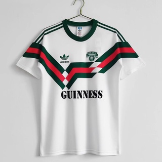เสื้อกีฬาแขนสั้น ลายทีมชาติฟุตบอล City 1988 89 Season Cork คุณภาพสูง AAA สไตล์เรโทร