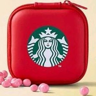 Red Case Starbucks สีแดง ไม่มีขนมด้านใน