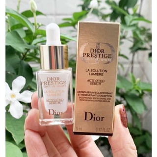 Dior Prestige Light-in-White La Activated Serum 5ml. 💥ของแท้ 100%💥