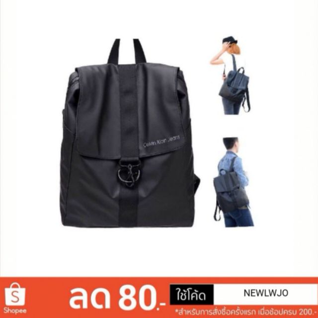 Calvin Klein Waterproof Backpack... แท้💯% | Shopee Thailand