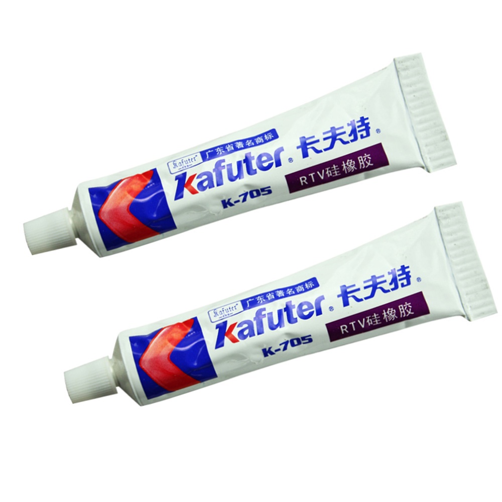 2Pcs Kafuter K705 RTV Silicone Rubber Electronic Glue Sealant