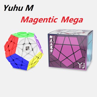 Yongjun YuHu M รูบิคแม่เหล็ก 12 ด้าน 3x3x3 Megaminx ของเล่นปริศนา สําหรับเด็ก