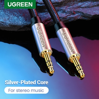 Ugreen สายแจ็ค 3.5 มม. 3.5 มม. สําหรับหูฟัง iPod Huawei p20 lite MP3 3.5 มม.