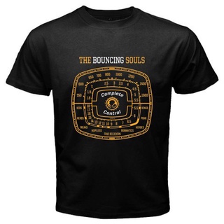 คอลูกเรือเสื้อยืดคอกลมเสื้อยืด พิมพ์ลาย The Bouncing Souls Completeผ้าฝ้ายแท้