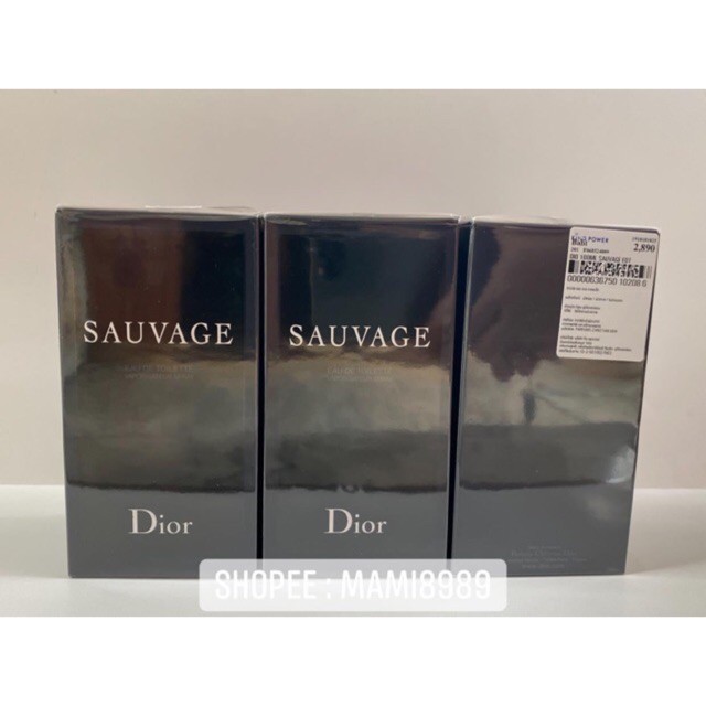 ของแท้ ป้ายKingPower Dior Sauvage EDT,EDP