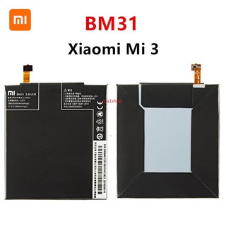 แบตเตอรี่สำหรับXiaomi Mi 3 Mi3 M3 BM31 โทรศัพท์คุณภาพสูงเปลี่ยนแบตเตอรี่