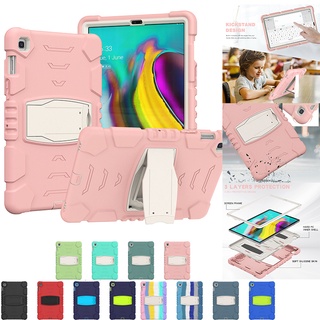 3 in 1 เคสแท็บเล็ต กันกระแทก สำหรับ Samsung Galaxy Tab A 10.1 นิ้ว 2019 T510 T515 Tab S6 10.5 นิ้ว 2019 T860 T865 T867 Tab S5E 10.5 นิ้ว 2019 T720 T725 Tab A7 lite 8.7 2021 T220 T225 T225N T225C