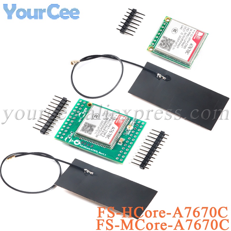 A7670C 4G Module CAT.1 Core Development Board Full Netcom With 2G LTE+GSM STM32 Soutines FS-MCore-A7