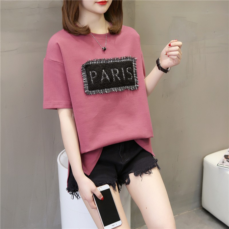 FBAShop เสื้อยืดงานปัก PARIS ใส่แล้วดูแพงแต่ราคาไม่แรงงงส์ เนื้อผ้าดีมว๊ากกก เฮ้ย!! ต้องมีแล้วป่ะ