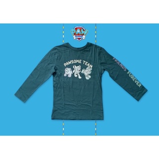 ✅ [5-7Y] Paw Patrol Long Sleeve T-Shirt เสื้อยืดแขนยาว พอล พาโทรล