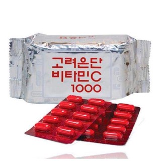 สินค้าพร้อมส่ง วิตามินซีเกาหลี อึนดัน Korea Eundan Vitamin C 1000mg 60 เม็ด