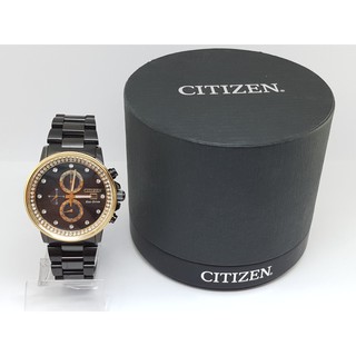 นาฬิกา CITIZEN MENS FB3008-57E ECO DRIVE NIGHTHAWK CHRONOGRAPH พร้อมกล่อง (สภาพใหม่)