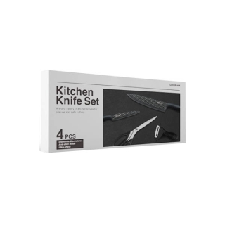 LocknLock ชุดเครื่องครัว 4 ชิ้น Kitchen Knife Set รุ่น CKK103S4BLK