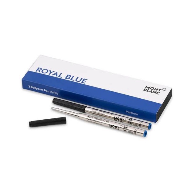 ไส้ปากกา Refill ballpoint Montblanc size M Royal Blue ของแท้ค่ะ