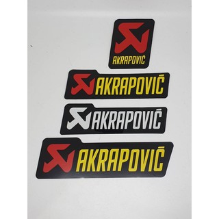 สติกเกอรติดท่อakrapovic